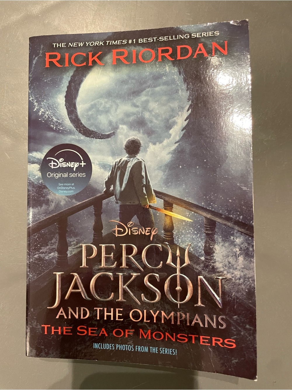 Percy Jackson and the Olympians Book Two Sea of Monsters Disney+ Tie in Edition